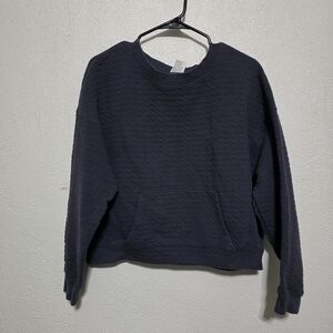 All in Motion Dark Blue Crew Neck Sweater